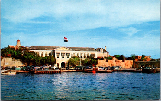 Vintage Postcard The Governor's Palace Curaçao Unposted