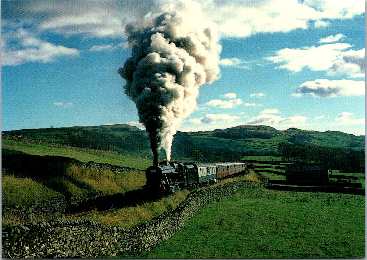 Vintage Postcard Settle And Carlisle Railway West Yorkshire United Kingdom