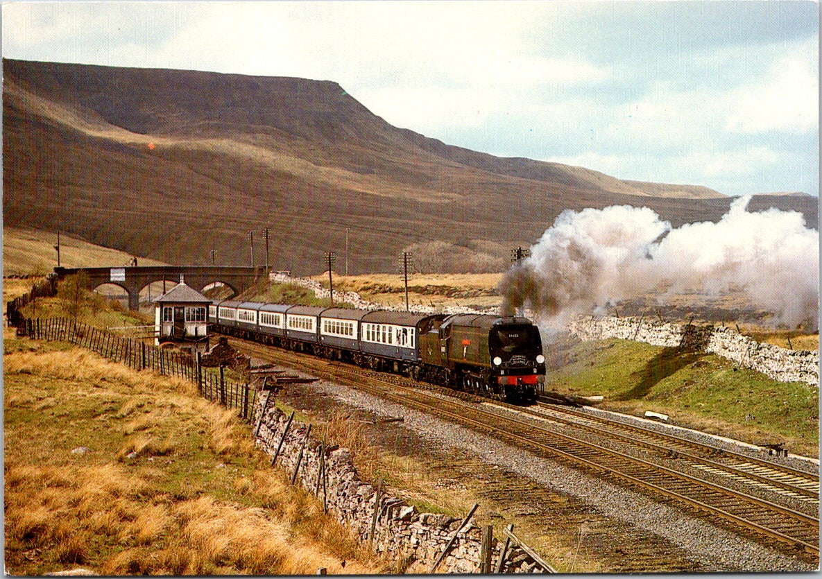 Vintage Postcard Keighley And Worth Valley Railway Haworth England Unposted