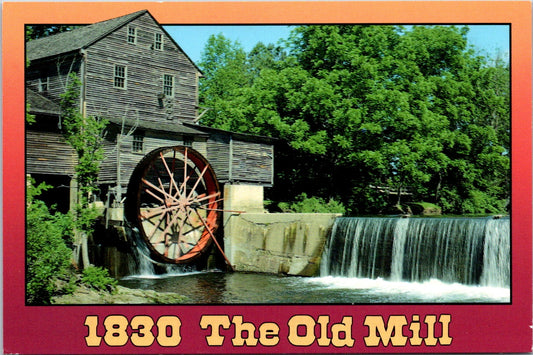 Vintage Postcard 1930 The Old Mill Pigeon Force Tennessee United States Unposted