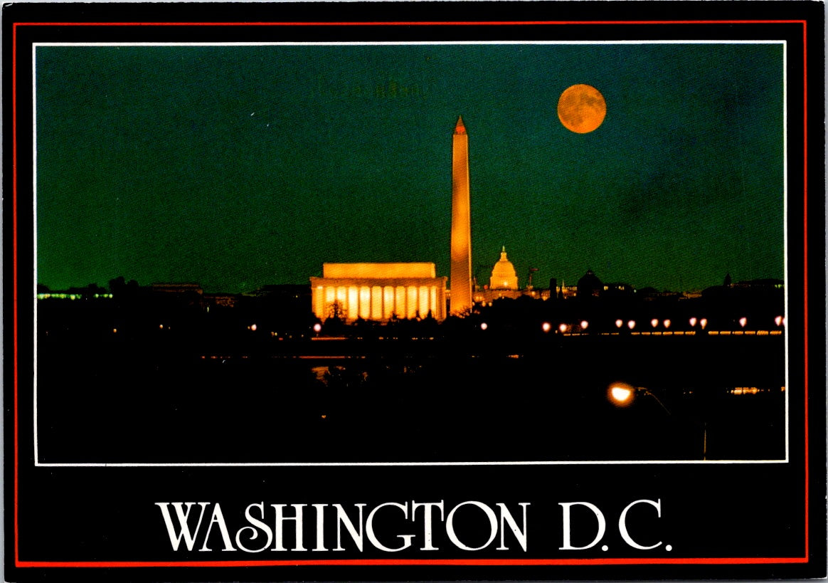 Vintage Postcard The National's Capital Washington DC United States Unposted