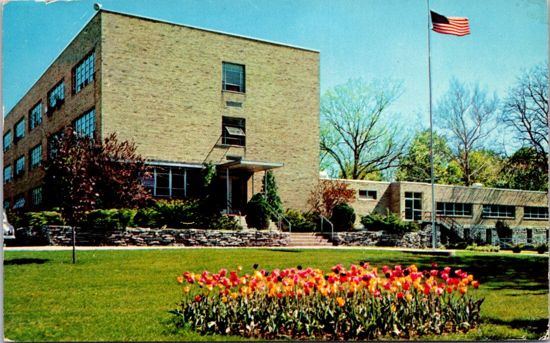 Vintage Postcard Ohio Soldiers And Sailors Home New Hospital Sandusky Posted