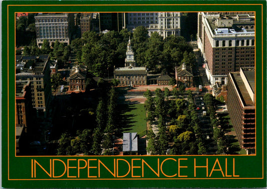 Vintage Postcard The Independence Hall Philadelphia Pennsylvania Unposted