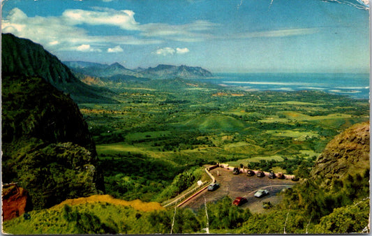 Vintage Postcard The Beautiful Nu‘uanu Pali Cliff In Hawaii United States Posted