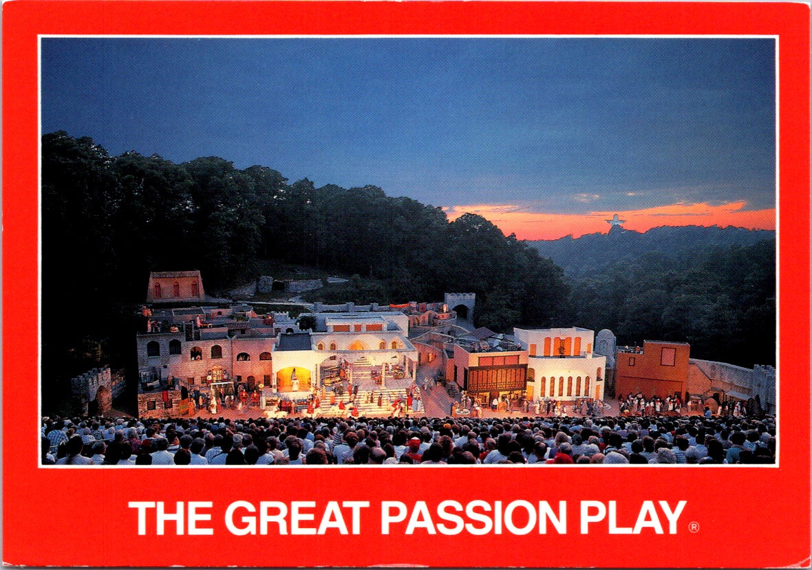 Vintage Postcard The Great Passion Play Eureka Springs Arkansas United States