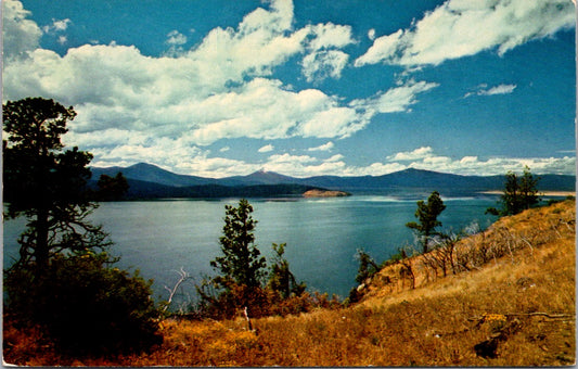 Vintage Postcard Upper Klamath Lake Oregon Fishing United States Unposted