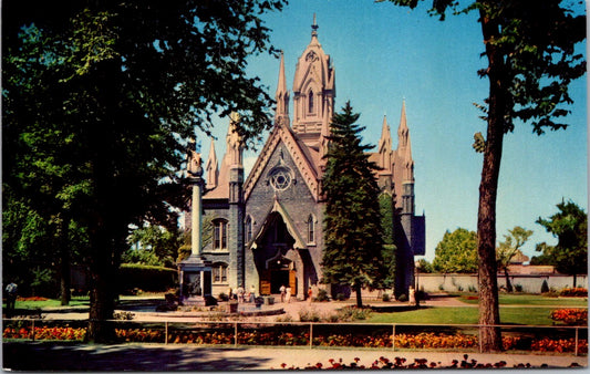 Vintage Postcard Assembly Hall Temple Square Salt Lake City Utah United States