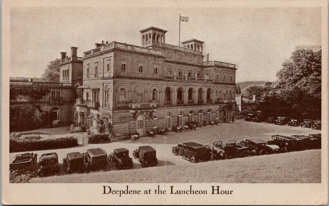 Vintage Postcard Deepdene At The Luncheon Hour Unposted