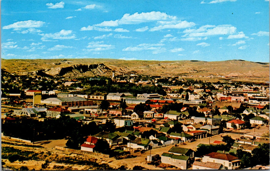 Vintage Postcard The Rock Springs Wyoming United States Unposted