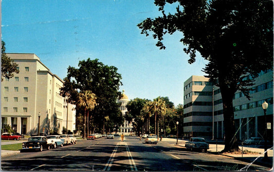 Vintage Postcard The Beautiful Golden Dome Sacramento California Posted 1959