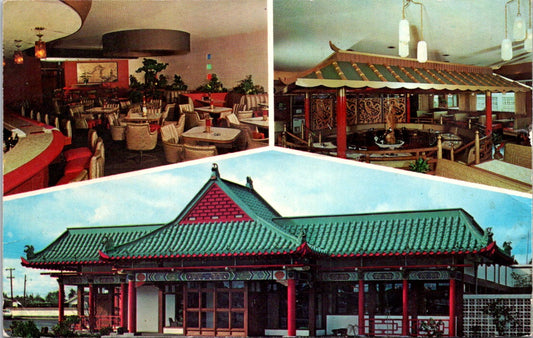 Vintage Postcard Exotic Chinese Restaurant Portland Oregon United States