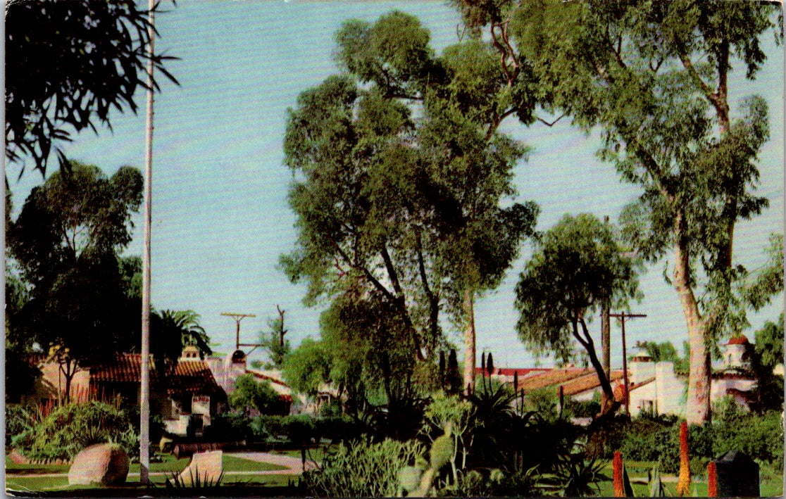 Vintage Postcard Old Time San Diego Birthplace Of California United States