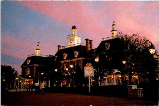 Vintage Postcard American Adventure Audio Animatronics United States Unposted