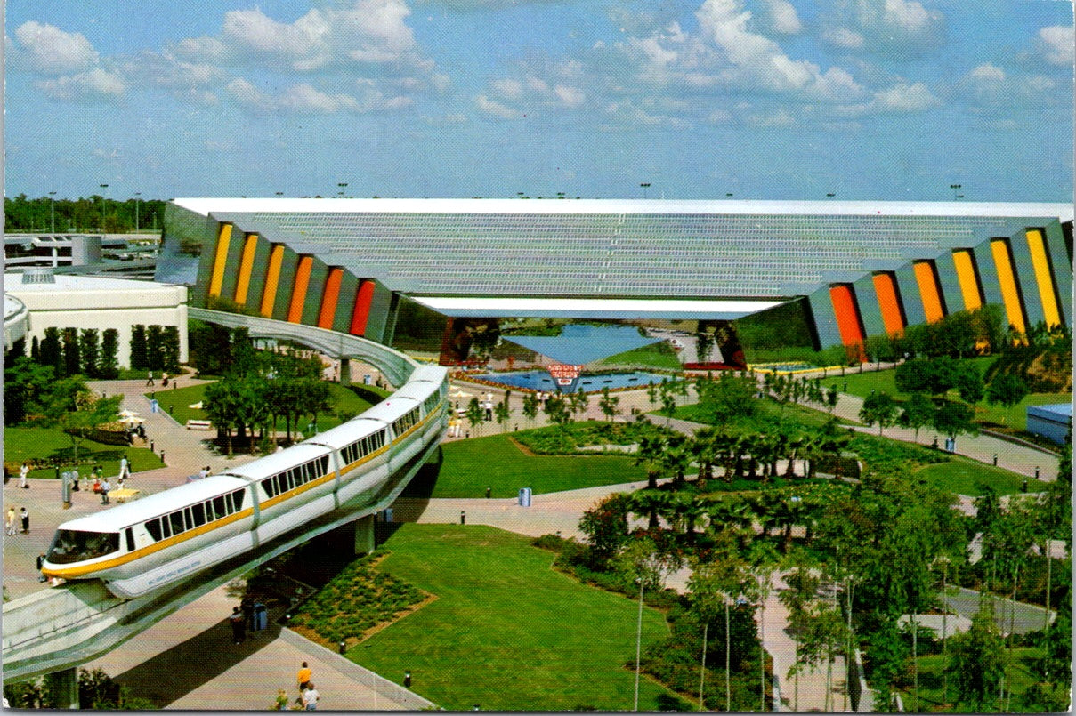 Vintage Postcard Universe Of Energy Aided By Solar Panels On The Roof