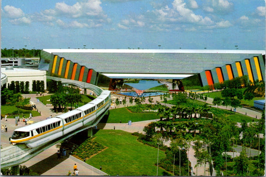 Vintage Postcard Universe Of Energy Aided By Solar Panels On The Roof