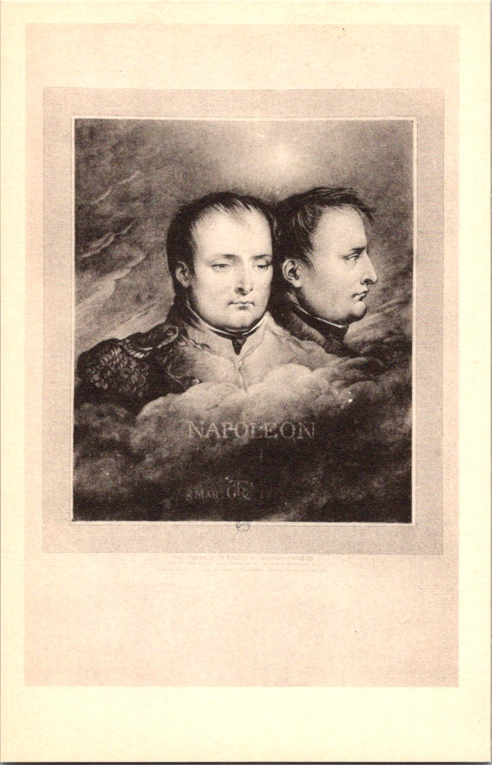 Vintage Postcard Portrait Of Napoleon Bonaparte France Unposted