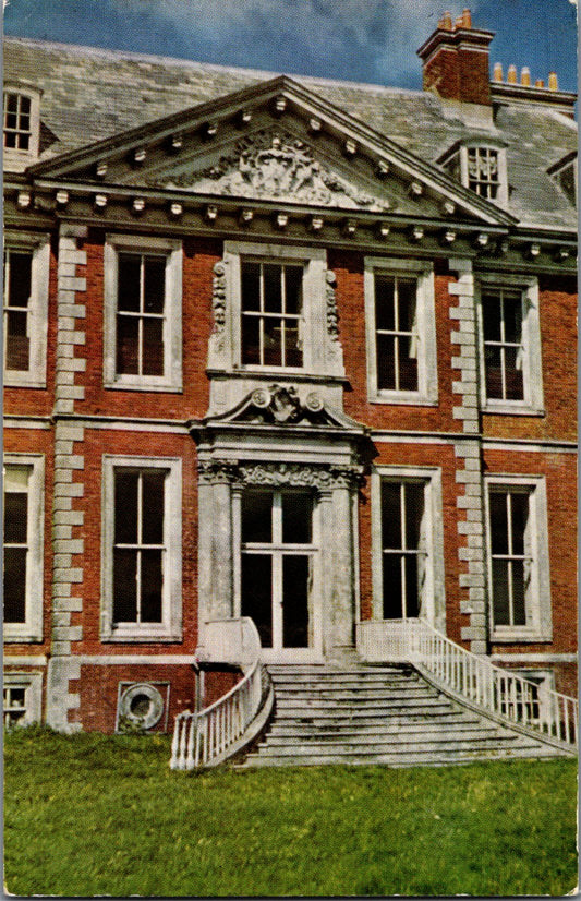 Vintage Postcard The South Front Uppark Sussex England United Kingdom Unposted