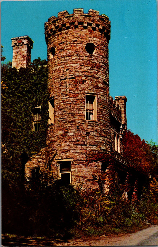 Vintage Postcard Massive Stone Foundation The Castle West Virginia Unposted