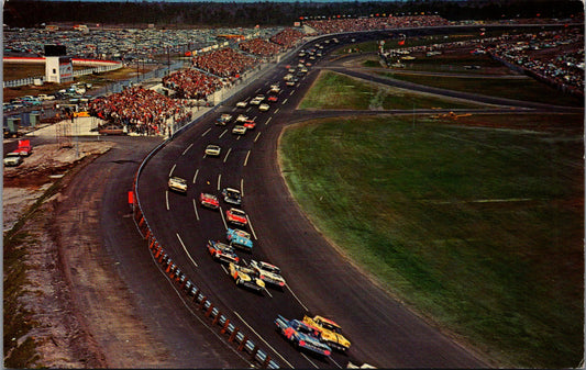 Vintage Postcard The New Daytona International Speedway Florida Unposted