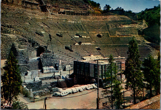 Vintage Postcard The Ancient Roman Theatre Vienne Isere France Unposted