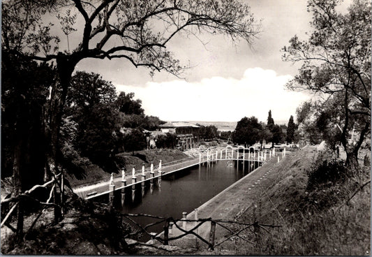 Vintage Postcard Hadrian's Villa The Canopous Tivoli Italy Unposted