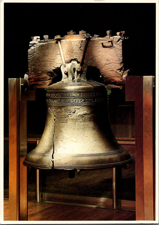 Vintage Postcard Liberty Bell Independence National Historical Park Pennsylvania