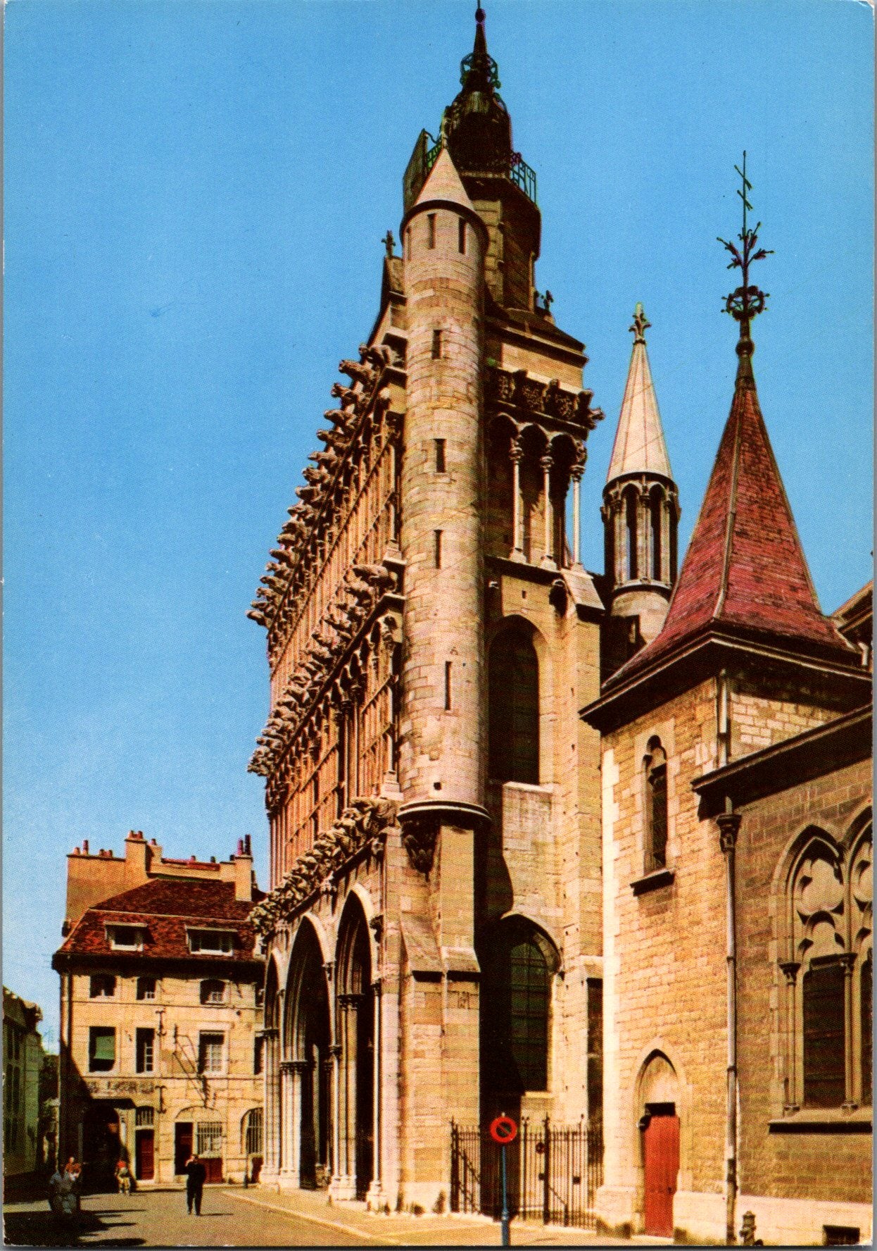 Vintage Postcard The Church Of Notre-Dame of Dijon France Unposted