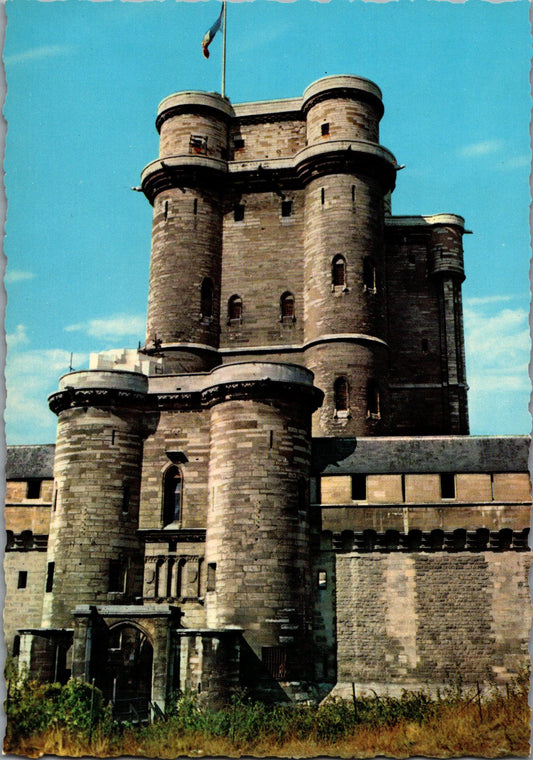 Vintage Postcard The Castle The KeepSch XIV Century Vincennes Siena Italy