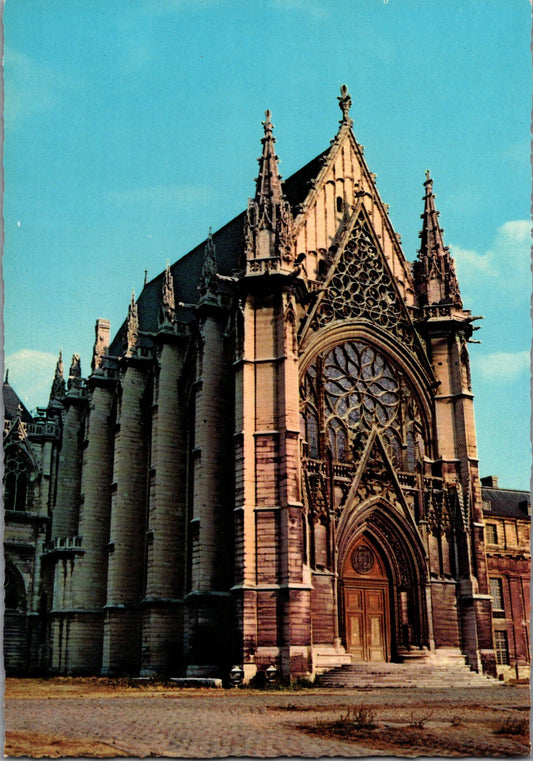 Vintage Postcard Facade Quest The Holy Chapel of The Castle Siena Italy Unposted