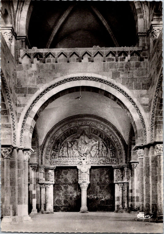 Vintage Postcard The Narthex And Upper Platform Cathedral of the Madeleine