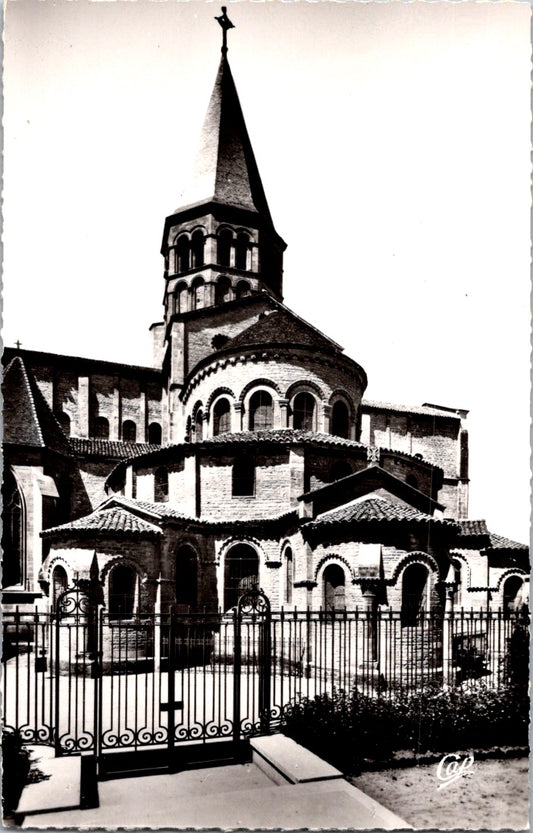 Vintage Postcard Apse Of Basilica of Sacré Cœur Paray Le Monial France Unposted