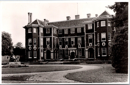 Postcard Vintage Ham House And Garden Richmond England United Kingdom Unposted