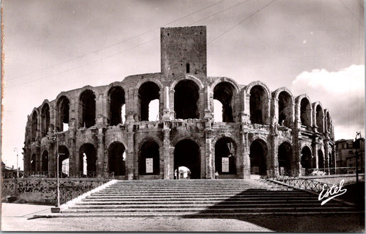 Postcard Vintage Arles The Arenas Estel Nimes Unposted