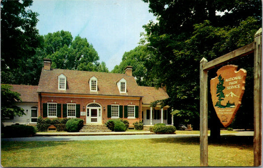 Vintage Postcard Visitor Center Guilford Courthouse National Military Park