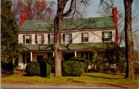 Vintage Postcard Wright Tavern Reid House Inn Wentworth North Carolina Unposted