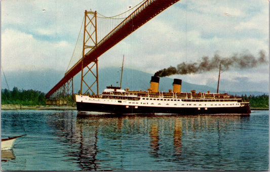 Vintage Postcard Princess Marguerite Canadian Coastal Passenger Vessel Unposted