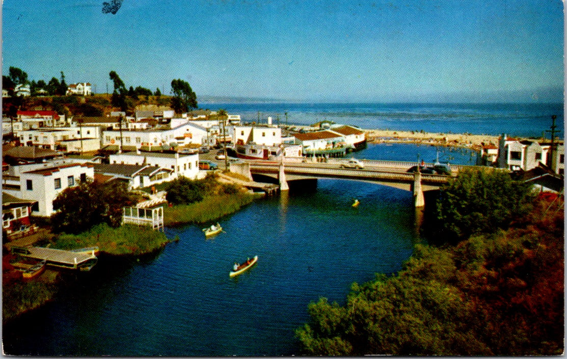 Vintage Postcard Soquel Creek Capitola By The Sea California Unposted