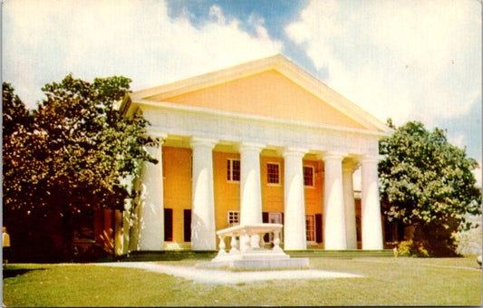 Vintage Postcard The Lee Mansion Arlington Cemetery The Robert Lee Memorial