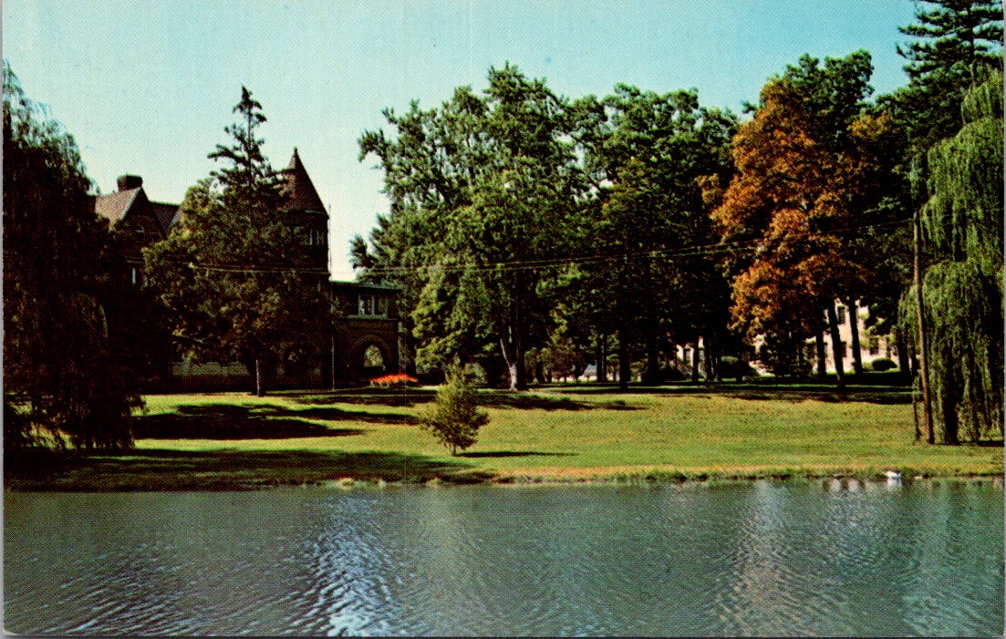 Vintage Postcard St. Francis College Spring Street Fort Wayne Indiana Unposted