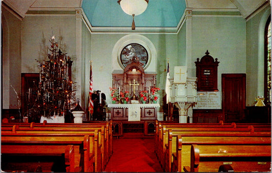 Vintage Postcard Zion Saint Mark's Evangel Lutheran New York City Unposted