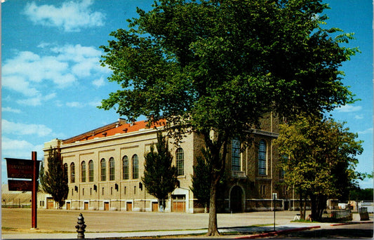 Vintage Postcard The University Of Wisconsin Athletic Field House Unposted