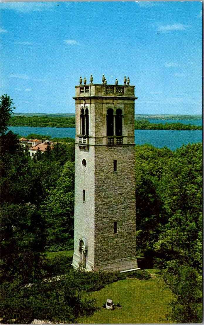 Vintage Postcard The Carillon Tower Madison Wisconsin Unposted