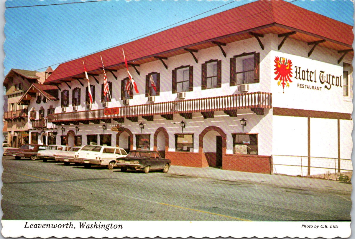 Vintage Postcard Hotel Tyrol Leavenworth Washington United States Unposted