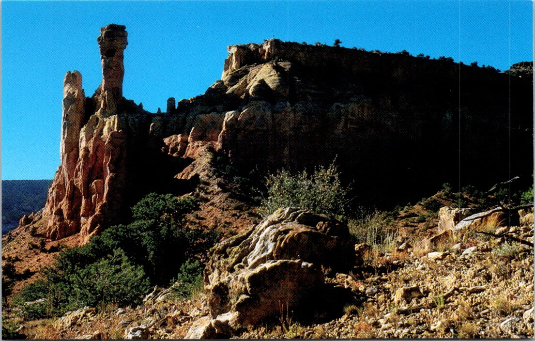 Vintage Postcard Ghost Ranch Conference Center Abiquiu New Mexico Unposted