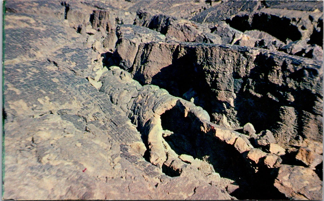 Vintage Postcard Craters Of The Moon National Monument Idaho Posted 1960