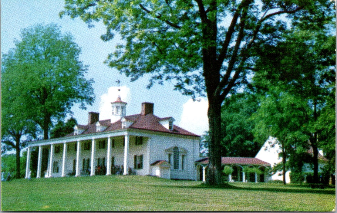 Vintage Postcard George Washington's Mount Vernon Virginia Unposted