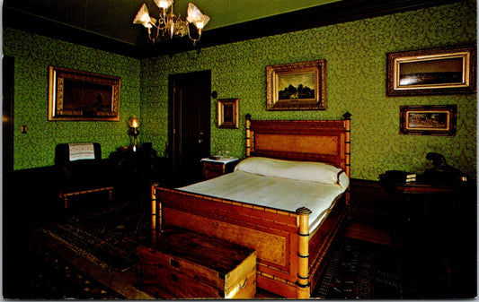 Vintage Postcard Failing Room Pittock Mansion Portland Oregon Unposted