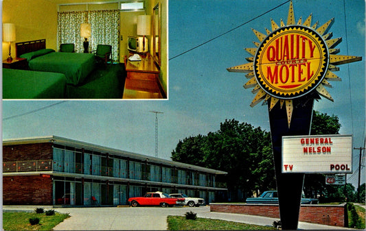 Vintage Postcard Old Kentucky Home Nelson Motel Saint Joseph Proto Cathedral