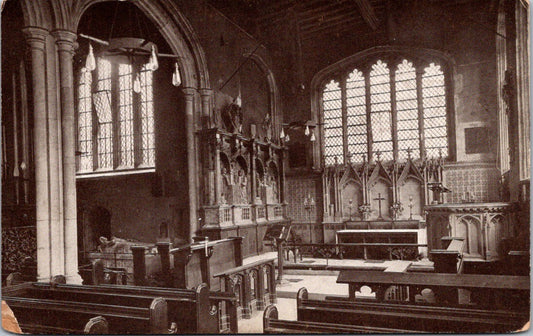 Vintage Postcard Chapel Of Saint Peter Advincula Tower Of London Unposted