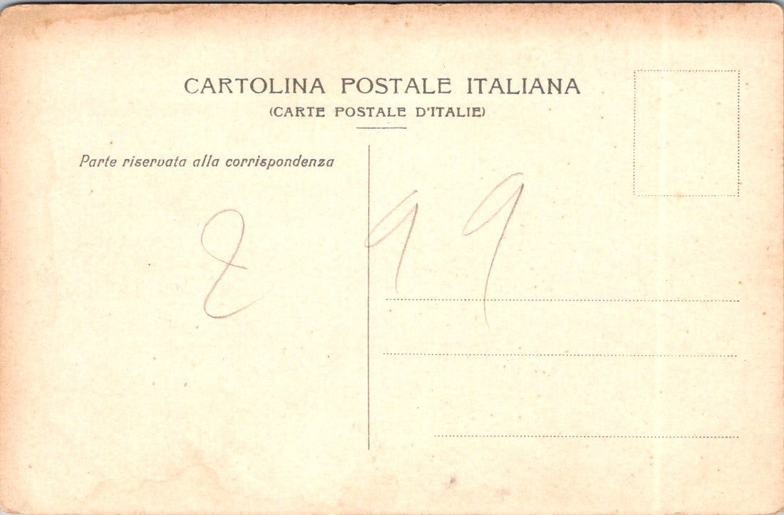 Vintage Postcard Basilica di Santa Maria Assunta di Carignano Italy Unposted